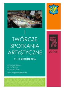 I Twórcze Spotkania - plakat